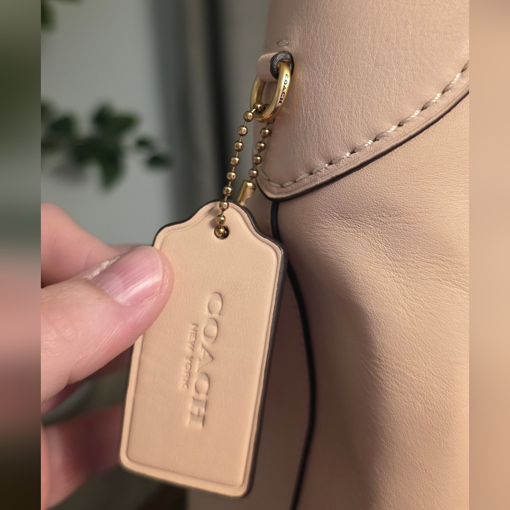 Coach Brooklyn 39 Tan Beige Shoulder Bag - Picture 6 of 14